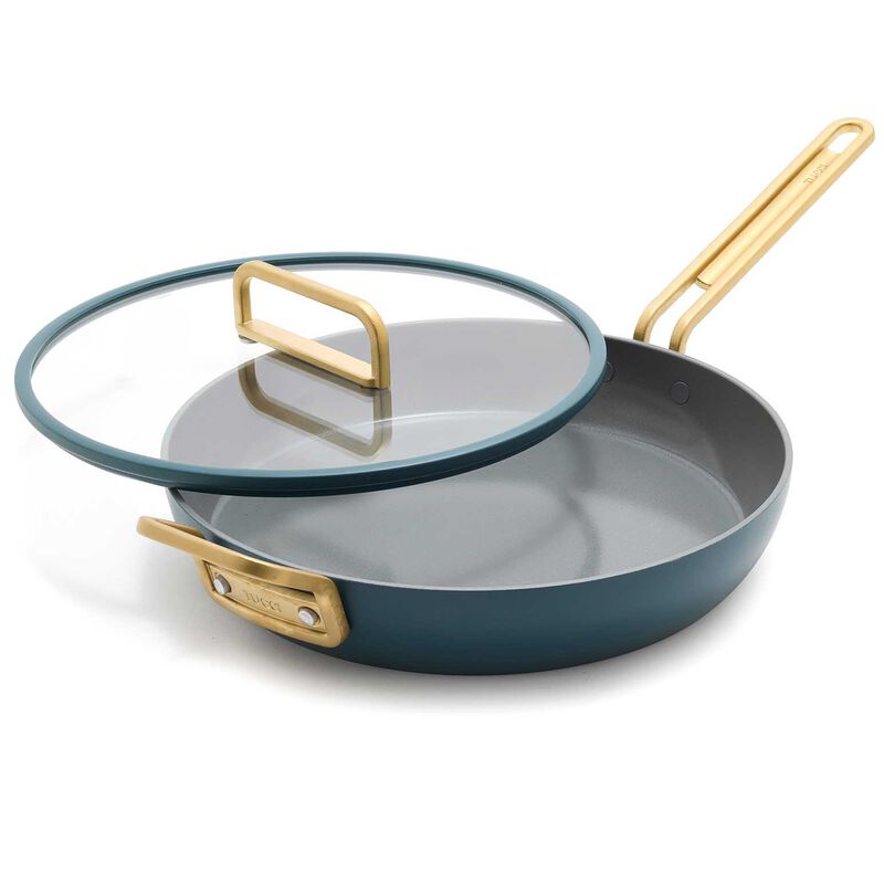 GreenPan Stanley Tucci Covered Frypan 30cm - Venetian Teal image number 0